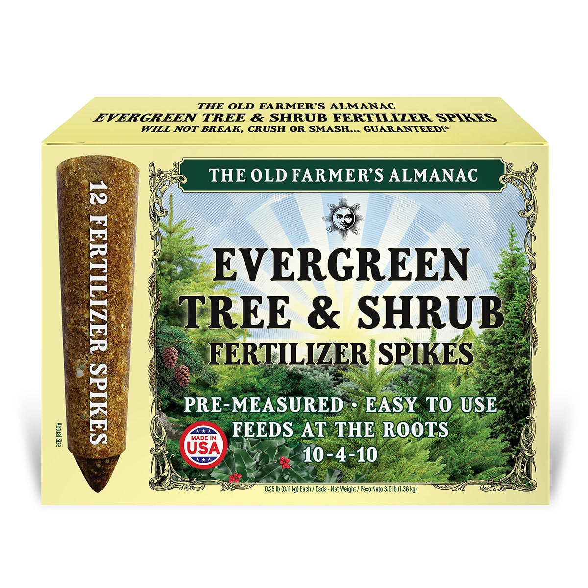 The Old Farmer's Almanac Tree Shrub Fertilizer Spikes