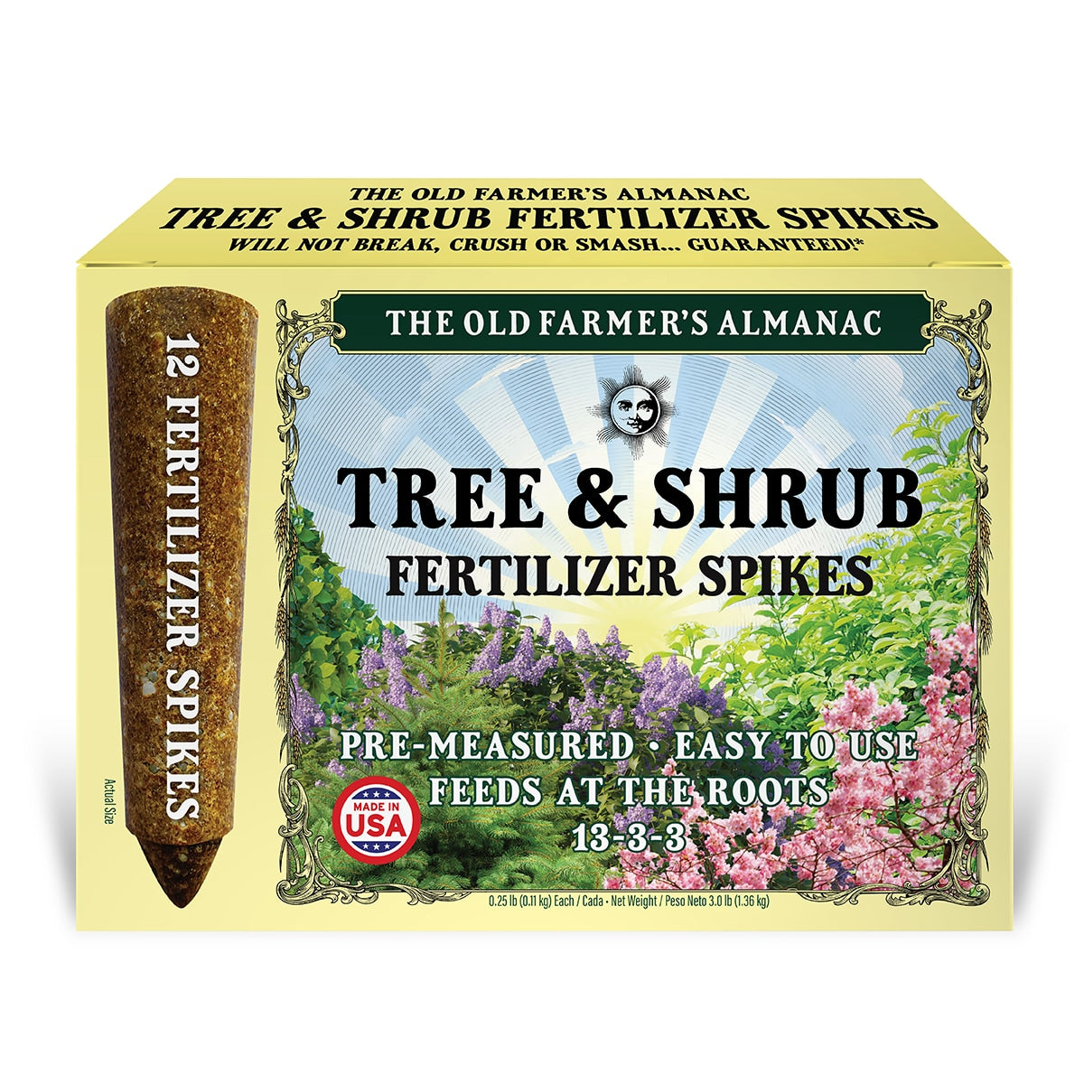 The Old Farmer's Almanac Tree Shrub Fertilizer Spikes