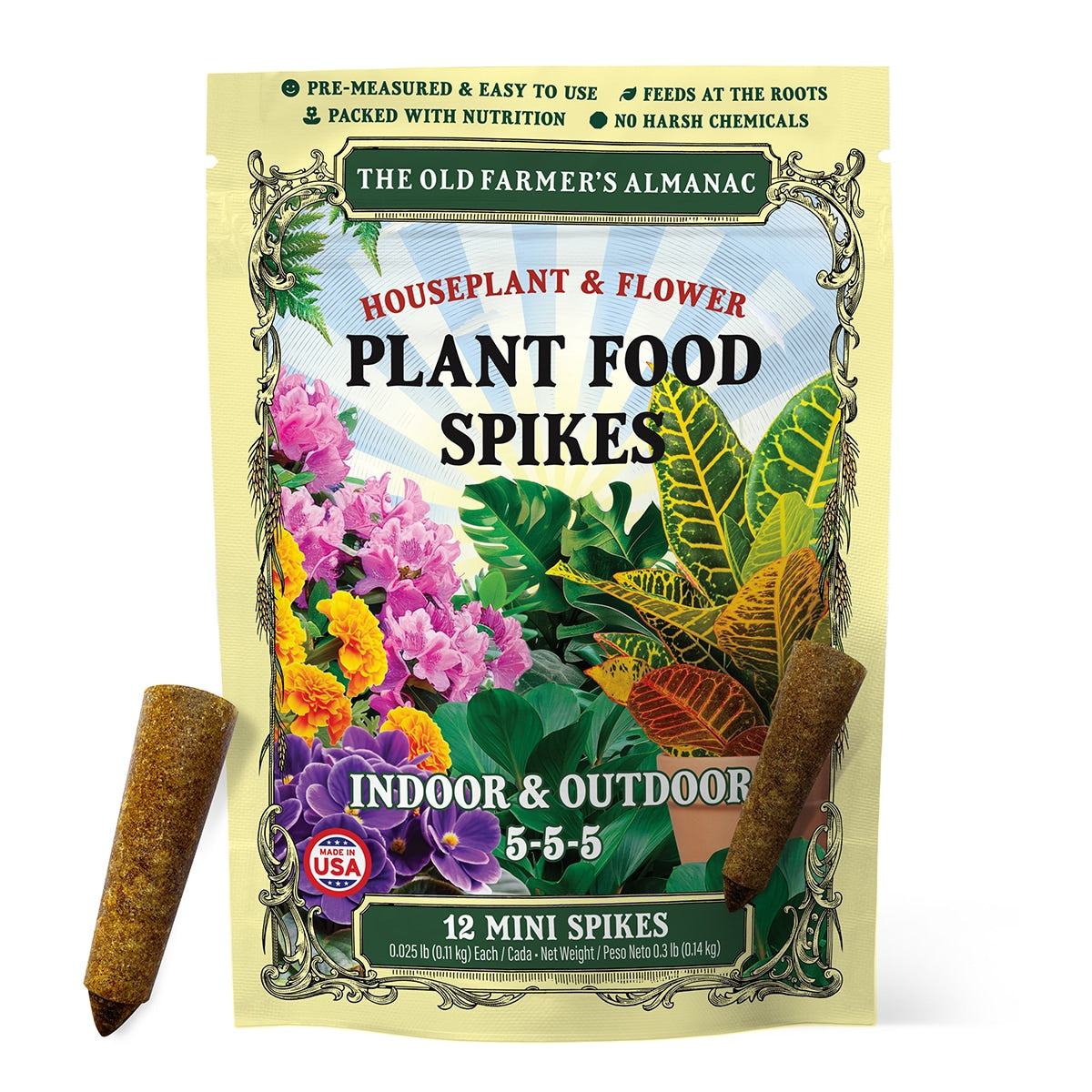 The Old Farmer's Almanac Tree Shrub Fertilizer Spikes
