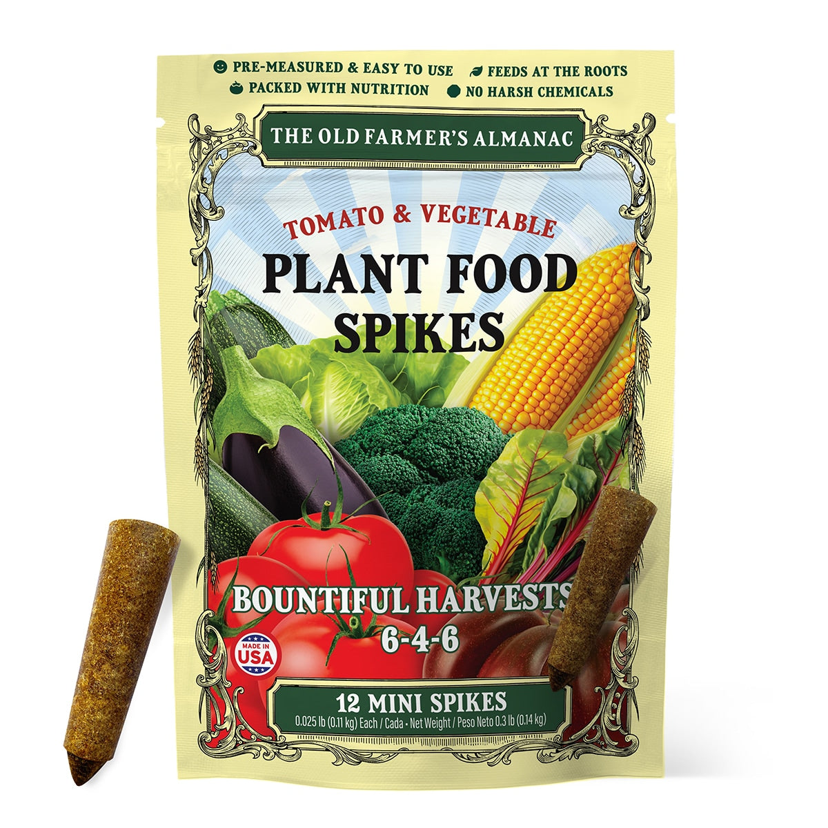 The Old Farmer's Almanac Tree Shrub Fertilizer Spikes